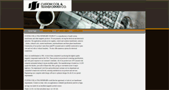 Desktop Screenshot of customcoil.com